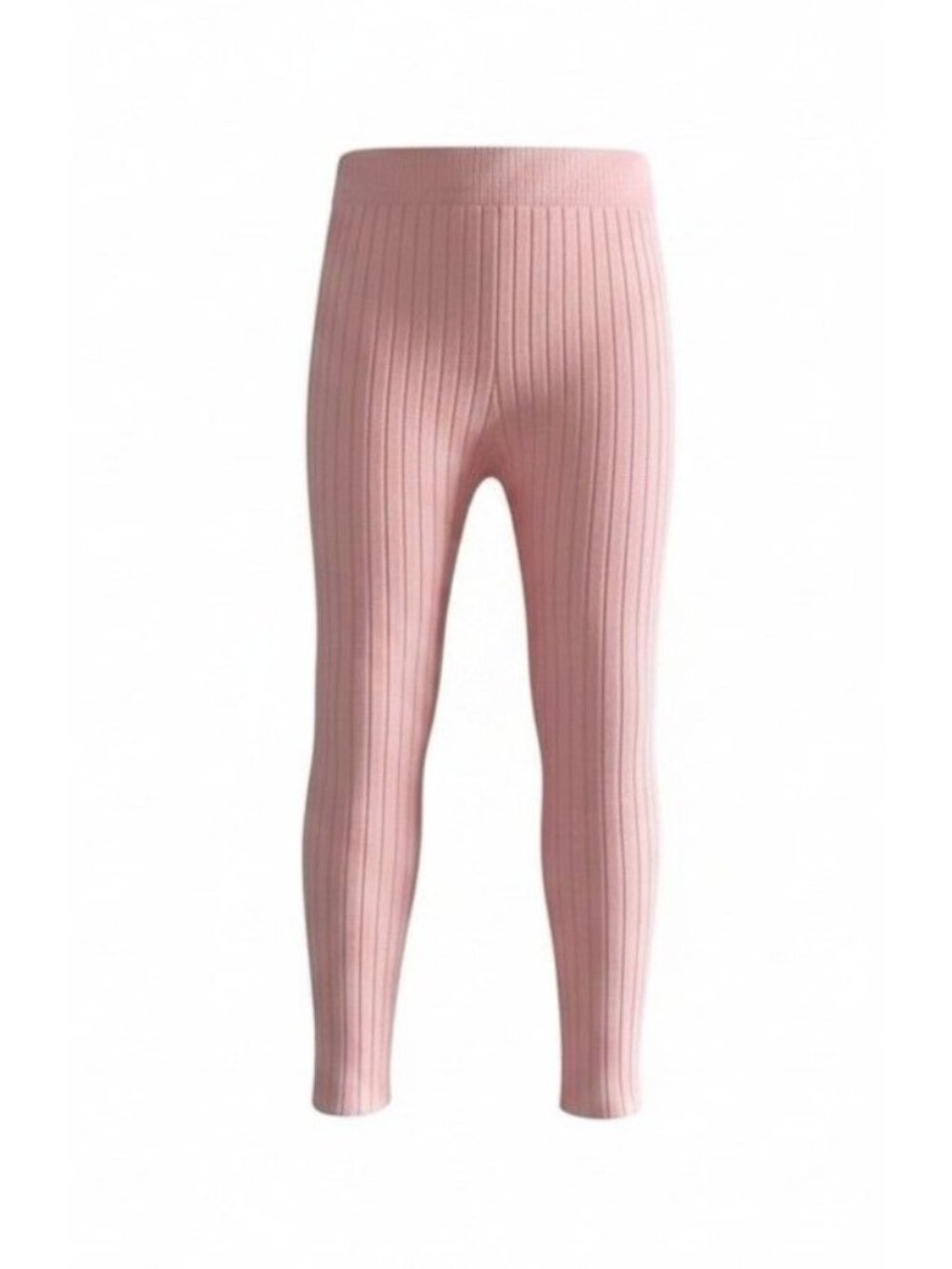 One Step Up girls’ ribbed pink leggings in size S/M (7/10)